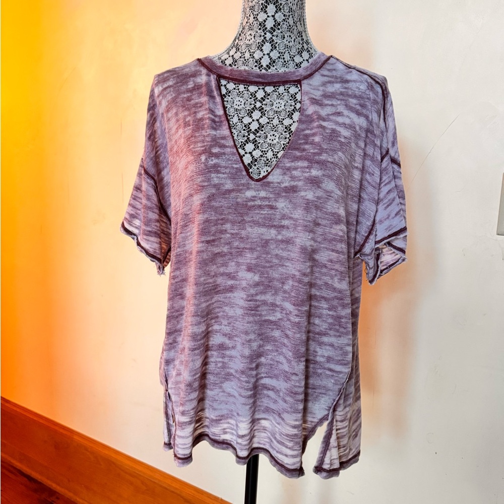 We The Free.  Distressed T.  Size S